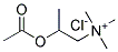 O-ACETYL-B-METHYLCHOLINECHLORIDE 结构式