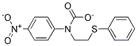 P-NITROPHENYL(2-(PHENYLTHIO)ETHYL)CARBAMATE 结构式