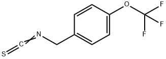 4-(Trifluoromethoxy)benzylisothiocyanate 结构式