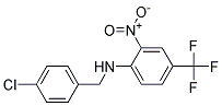 (4-Chloro-benzyl)-(2-nitro-4-trifluoromethyl-phenyl)-amine 结构式