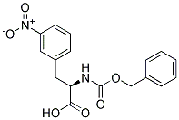 (2R)-2-{[(benzyloxy)carbonyl]amino}-3-(3-nitrophenyl)propanoic acid 结构式