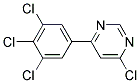 4-Chloro-6-(3,4,5-trichloro-phenyl)-pyrimidine 结构式