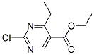 ethyl 2-chloro-4-ethylpyrimidine-5-carboxylate 结构式