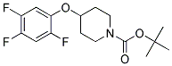 4-(2,4,5-Trifluoro-phenoxy)-piperidine-1-carboxylic acid tert-butyl ester 结构式