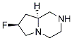 (7S,8AS)-7-氟八氢吡咯并[1,2-A]吡嗪 结构式
