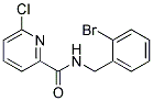 6-Chloro-pyridine-2-carboxylic acid 2-bromo-benzylamide 结构式