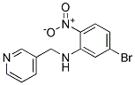 (5-Bromo-2-nitro-phenyl)-pyridin-3-ylmethyl-amine 结构式