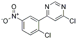 4-Chloro-6-(2-chloro-5-nitro-phenyl)-pyrimidine 结构式