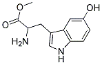 methyl 2-amino-3-(5-hydroxy-1H-indol-3-yl)propanoate 结构式