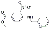 3-Nitro-4-[(pyridin-2-ylmethyl)-amino]-benzoic acid methyl ester 结构式