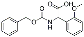 {[(benzyloxy)carbonyl]amino}(2-methoxyphenyl)acetic acid 结构式