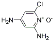 6-CHLORO-2,4-DIAMINOPYRIDINE-N-OXIDE 结构式