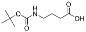 4-[(TERT-BUTOXYCARBONYL)AMINO]BUTANOIC ACID 结构式