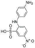 N-(4-AMINOPHENYL)-4-NITROANILINE-2-SULFONIC ACID 结构式