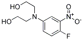 4-Fluoro-3-Nitro-N,N-Bis(Hydroyxethyl) Aniline 结构式