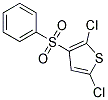 Phenyl 2,5-Dichloro-3-Thienyl Sulfone 结构式