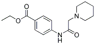 Ethyl 4-(alpha-Piperidineacetamido)Benzoate 结构式