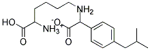 Ibuprofen DL-lysine salt 结构式