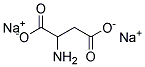 DL-Aspartic acid, sodium salt 结构式