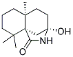 (3A,5AA,9AA)-3-HYDROXY-5A,9,9-TRIMETHYLOCTAHYDRO-3,9A-METHANO-2-BENZAZEPIN-1(2H)-ONE 结构式