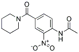 2'-NITRO-4'-(PIPERIDINOCARBONYL)ACETANILIDE 结构式