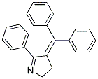 3-BENZHYDRYLIDENE-2-PHENYL-1-PYRROLINE 结构式