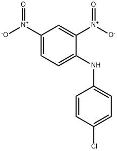 N-(4-氯苯基)-2,4-二硝基苯胺 结构式