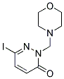 6-IODO-2-MORPHOLINOMETHYL-3(2H)-PYRIDAZINONE 结构式