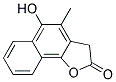 5-HYDROXY-4-METHYLNAPHTHO(1,2-B)FURAN-2(3H)-ONE 结构式