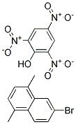 6-BROMO-1,4-DIMETHYLNAPHTHALENEPICRATE 结构式