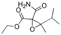 Ethyl2-carbamoyl-3-isopropyl-3-methyl-2-oxiranecarboxylate 结构式