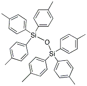 Hexa(p-tolyl)disiloxane 结构式