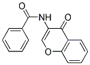 N-(4-OXO-4H-CHROMEN-3-YL)BENZAMIDE 结构式