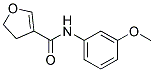 N-(M-METHOXYPHENYL)-4,5-DIHYDRO-3-FURAMIDE 结构式