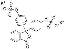 PHENOLPHTHALEINDISULFATEDIPOTASSIUMSALT 结构式