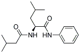 N-ISOVALERYL-L-LEUCINEANILIDE 结构式