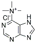 TRIMETHYL(6-PURINYL)AMMONIUMCHLORIDE 结构式