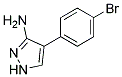 4-(4-Bromophenyl)-1H-pyrazol-3-ylamine 结构式