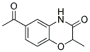 6-Acetyl-2-methyl-4H-benzo[1,4]oxazin-3-one 结构式