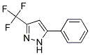 5-Phenyl-3-trifluoromethyl-1H-pyrazole 结构式