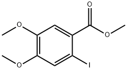 METHYL 2-IODO-4,5-DIMETHOXYBENZOATE 结构式