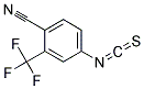 4-Cyano-3-(trifluoromethyl)phenylisothiocyanate 结构式