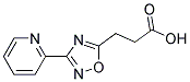 3-[3-(Pyridyl)-1,2,4-oxadiazol-5-yl]propanoic acid 结构式