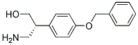 (R)-3-(4-BENZYLOXYPHENYL)-BETA-ALANINOL
 结构式