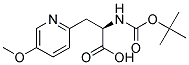 3-(5-METHOXYPYRIDIN-2-YL)-N-BOC-D-ALANINE
 结构式