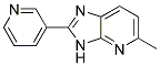 5-methyl-2-pyridin-3-yl-3H-imidazo[4,5-b]pyridine 结构式