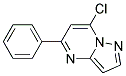 7-chloro-5-phenylpyrazolo[1,5-a]pyrimidine 结构式