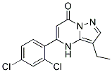 5-(2,4-dichlorophenyl)-3-ethylpyrazolo[1,5-a]pyrimidin-7(4H)-one 结构式