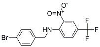 (4-Bromo-benzyl)-(2-nitro-4-trifluoromethyl-phenyl)-amine 结构式