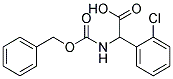 (2S)-{[(benzyloxy)carbonyl]amino}(2-chlorophenyl)ethanoic acid 结构式